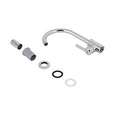 Змішувач для кухні U-образний Brinex Pure 015F U-образний  Chrome BRIPUR015FCRM, фото 5