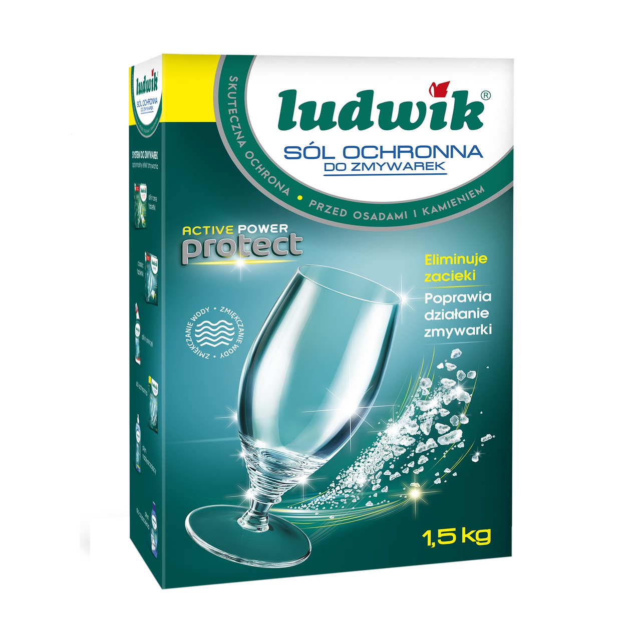 Сіль для посудомийних машин Ludwik регенеруюча 1.5 кг