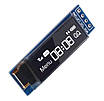 OLED-дисплей 0.91 I2C (білий) 128х32, фото 3