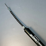 Насос для м’яча двосторонній, насос для футбольного мяча, ручний насос для м’яча з голкою Hechpro чорний (6926), фото 5