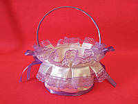 Кошик весільний для пелюсток або цукерок