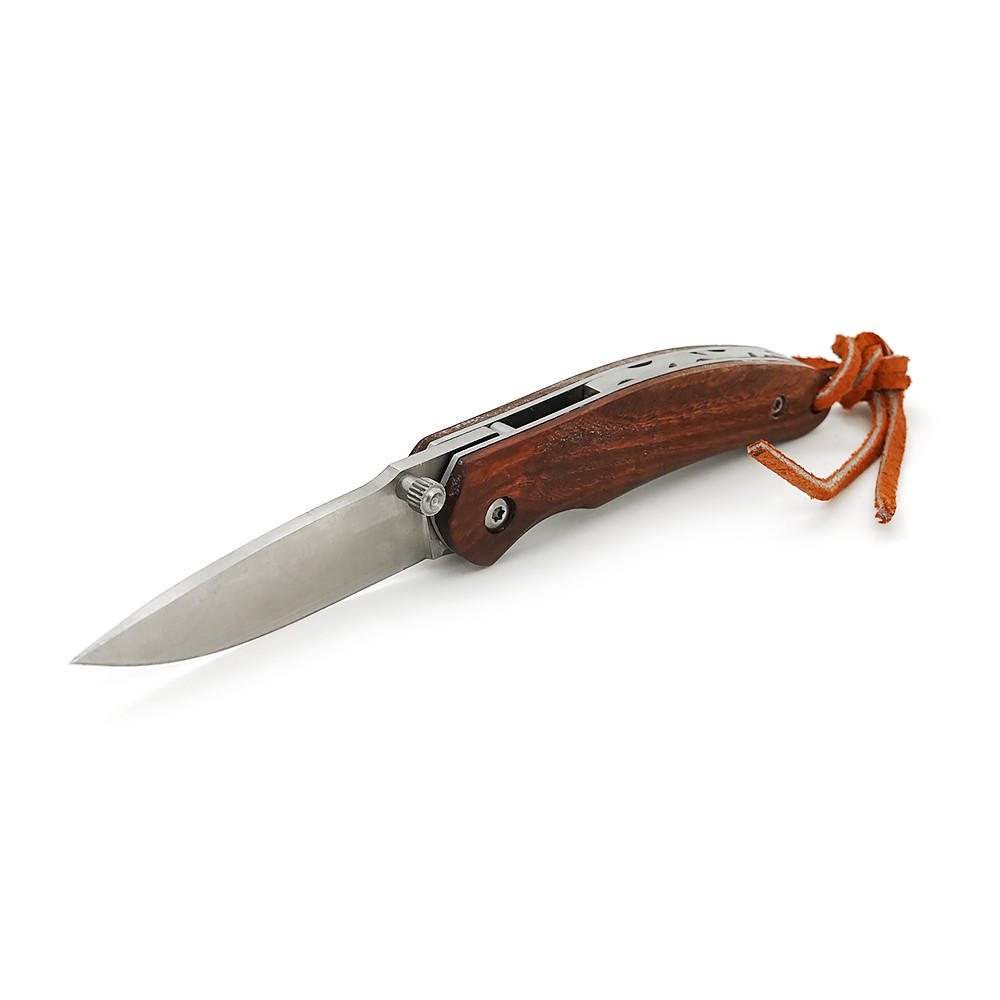 Ніж складаний Browning-D2, ручка дерево, довжина 148 мм, 100 г, Brown