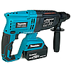 Акумуляторний перфоратор Makita DHR202 (2 x 36V/5AH), аб перфоратор Макіта, фото 2