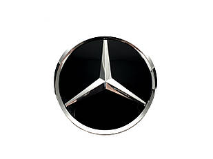 Логотипи Chrome  скляний ( муляж дистроніка ) на Mercedes-Benz C-Class W204 2007-2014 року