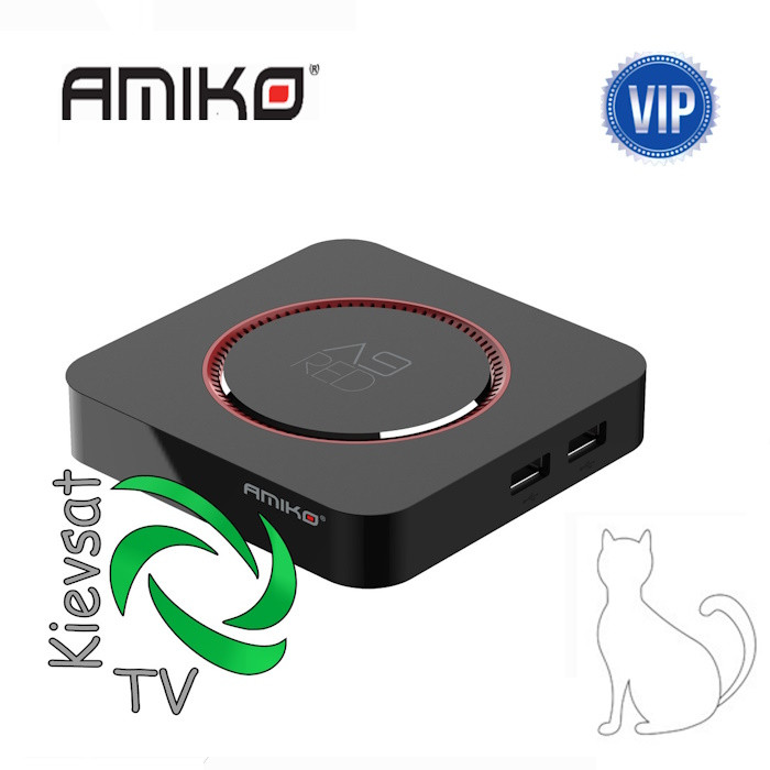 AMIKO A9 RED White TV