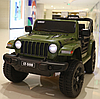 Дитячий електромобіль JEEP LT 4x4 зелений PlayHouse (Польща), фото 4