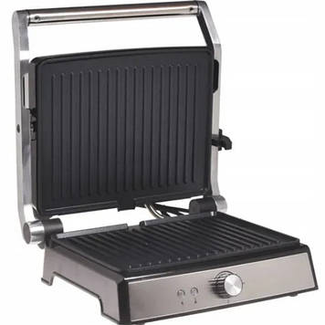 Електричний гриль притискний Kamille KM-6706 з антипригарним покриттям KM-6706