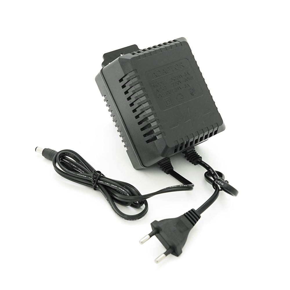 Трансформаторний адаптер живлення Input 220 V/Output 24V/3A
