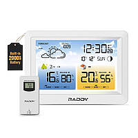 Бездротова метеостанція Raddy WM6 з дистанційним датчиком
