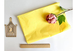 Папір тишью Китай жовтий