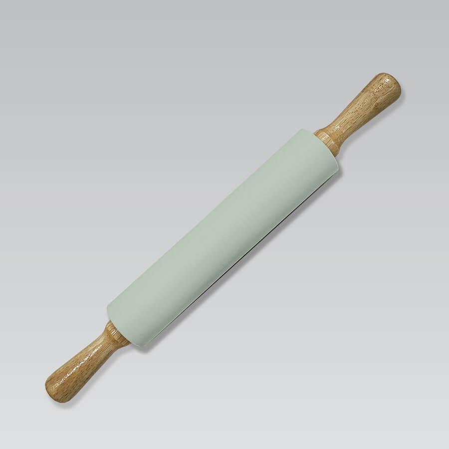 Качалка силіконова Maestro MR-1585 з обертовими ручками для тіста 43 см, фото 1