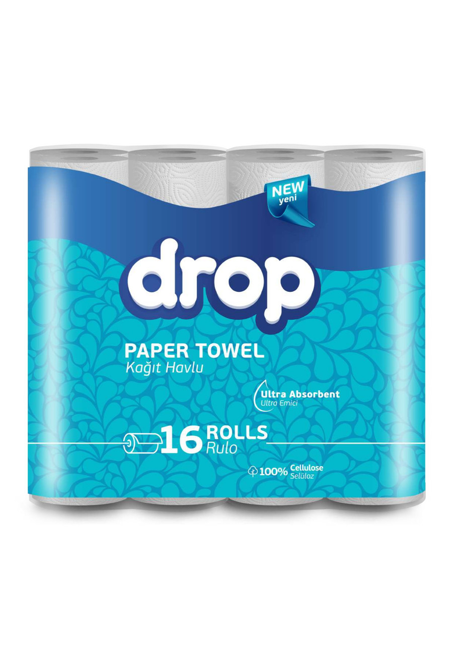 Паперовий рушник DROP 12рул/пач 2-шаровий