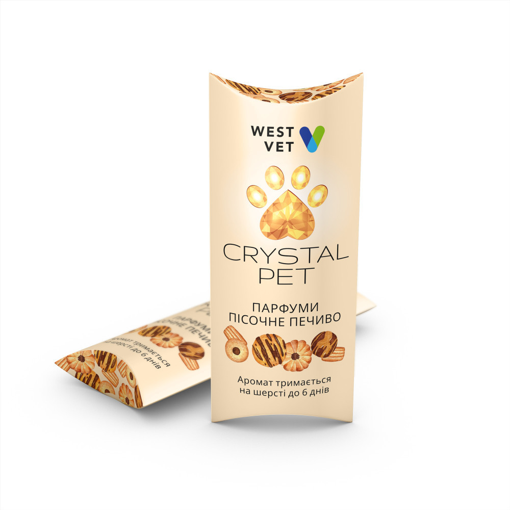 Парфуми для домашніх улюбленців Crystal Pet Пісочне печиво 5 мл