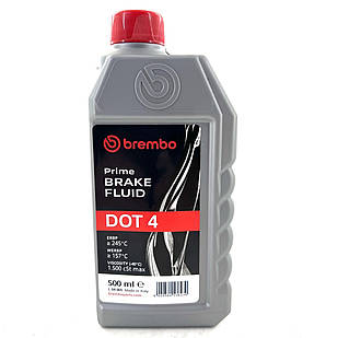 Гальмівна рідина DOT 4 Brembo Premium 0,5 л  мотоцикла квадроцикла ATV