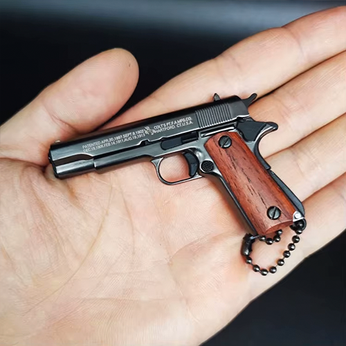 Брелок розбірний пістолет Антистрес COLT M1911 чорний іграшка з металу 1:3 фіджет EDC