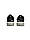 Чоловічі кросівки шкіра текстиль New Balance 1000 Black White, кеди Нью Беланс чорні весна літо. Чоловіче взуття, фото 7