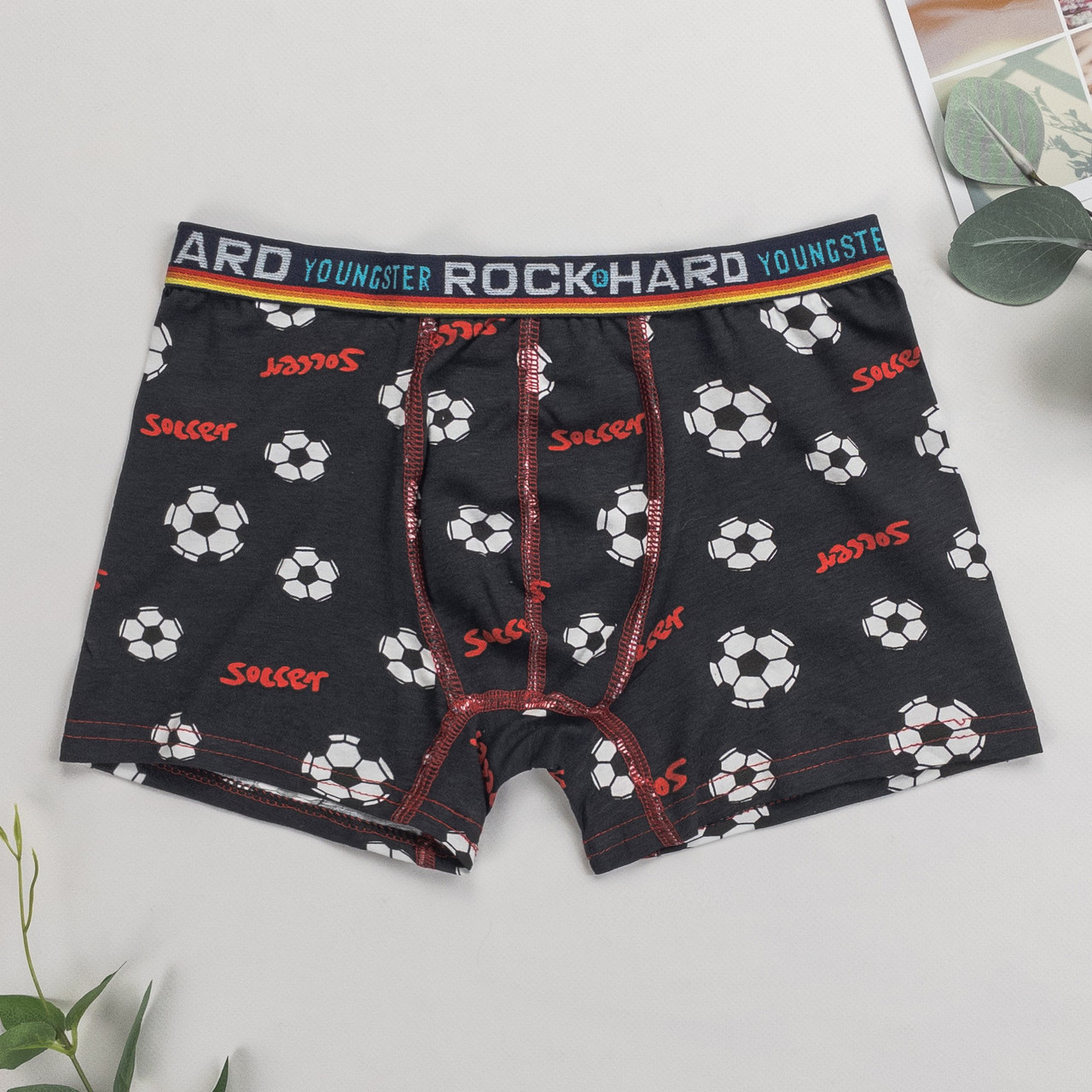 Дитячі труси боксери для хлопчика RockHard Туреччина (вік: 5-7, 7-9, 9-11 років)  |  1 шт.