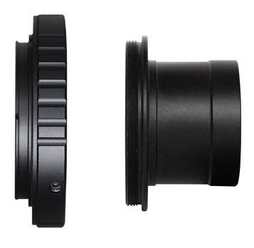 Т-адаптер і Т-кільце для кріплення фотоапаратів Nikon AI до телескопа 1.25" металеві Нікон AI