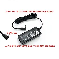 Оригінальна зарядка Acer 19V 2.37A 45W PA-1450-26, A13-045N2A, N20C4, N20C5, Aspire 3 A315-33, A315-34, A315-51