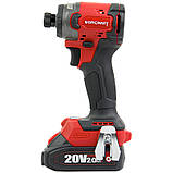 Акумуляторний безщітковий гайковерт ударний WORCRAFT CIS‑S20LiBM‑260, 1/4'' hex-drive, фото 3