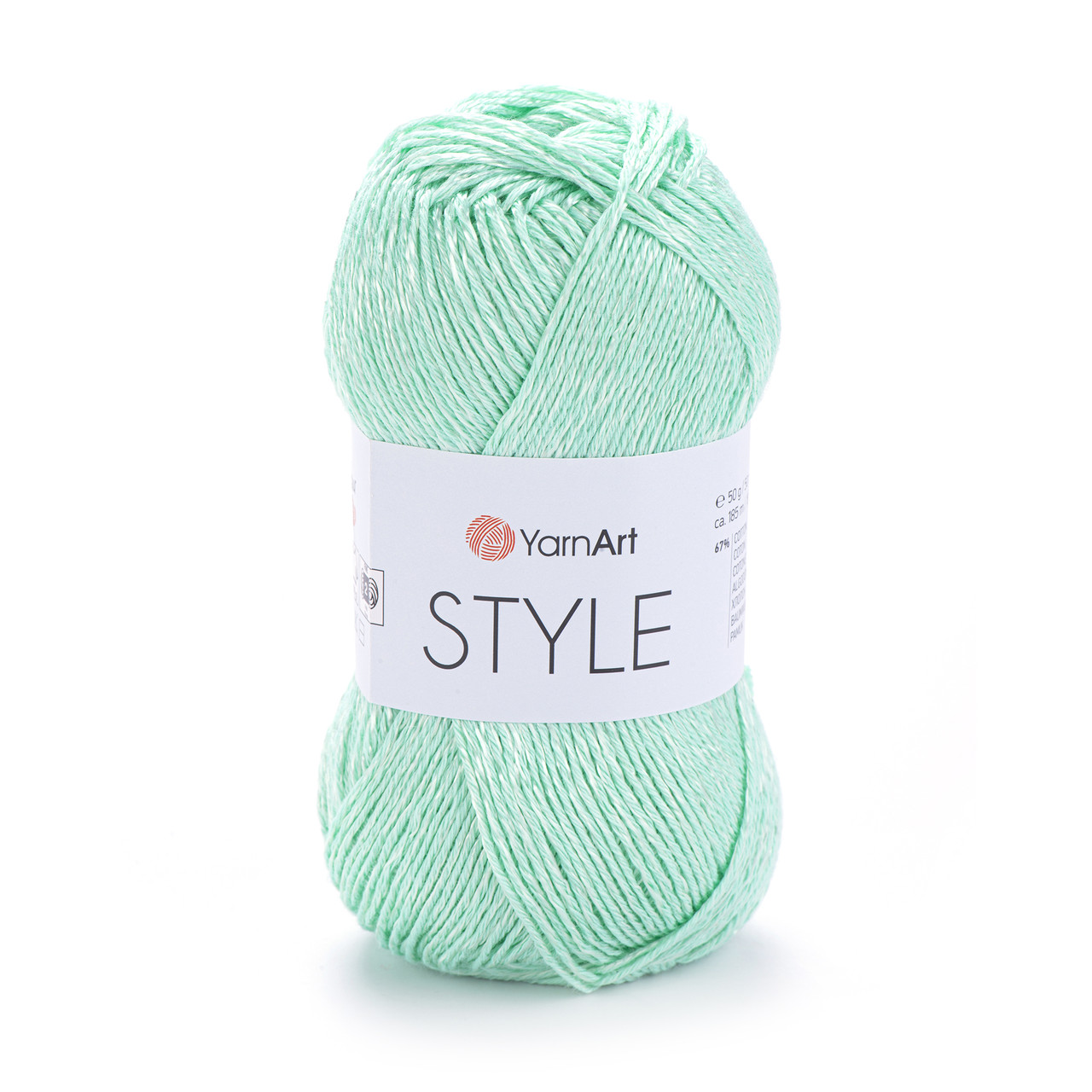 Пряжа Yarnart Style № 659 ментол (Ярнарт Стайл), фото 1