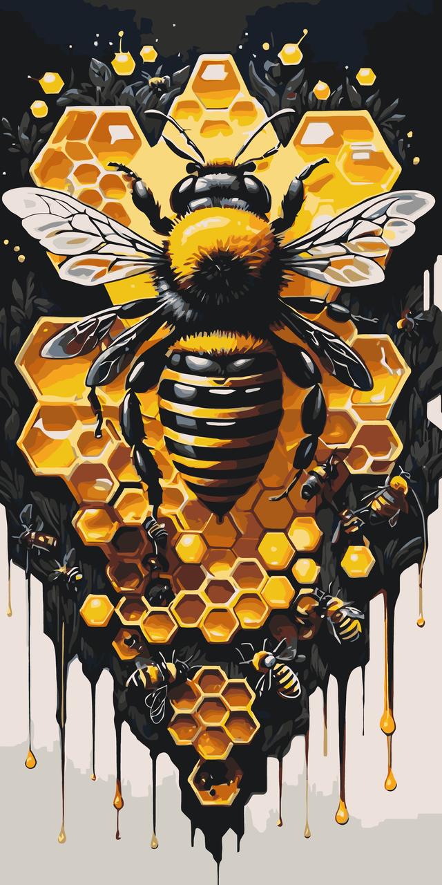 Картина за номерами Мистецтво меду 40*80 см Art Craft 11577-AC, фото 1