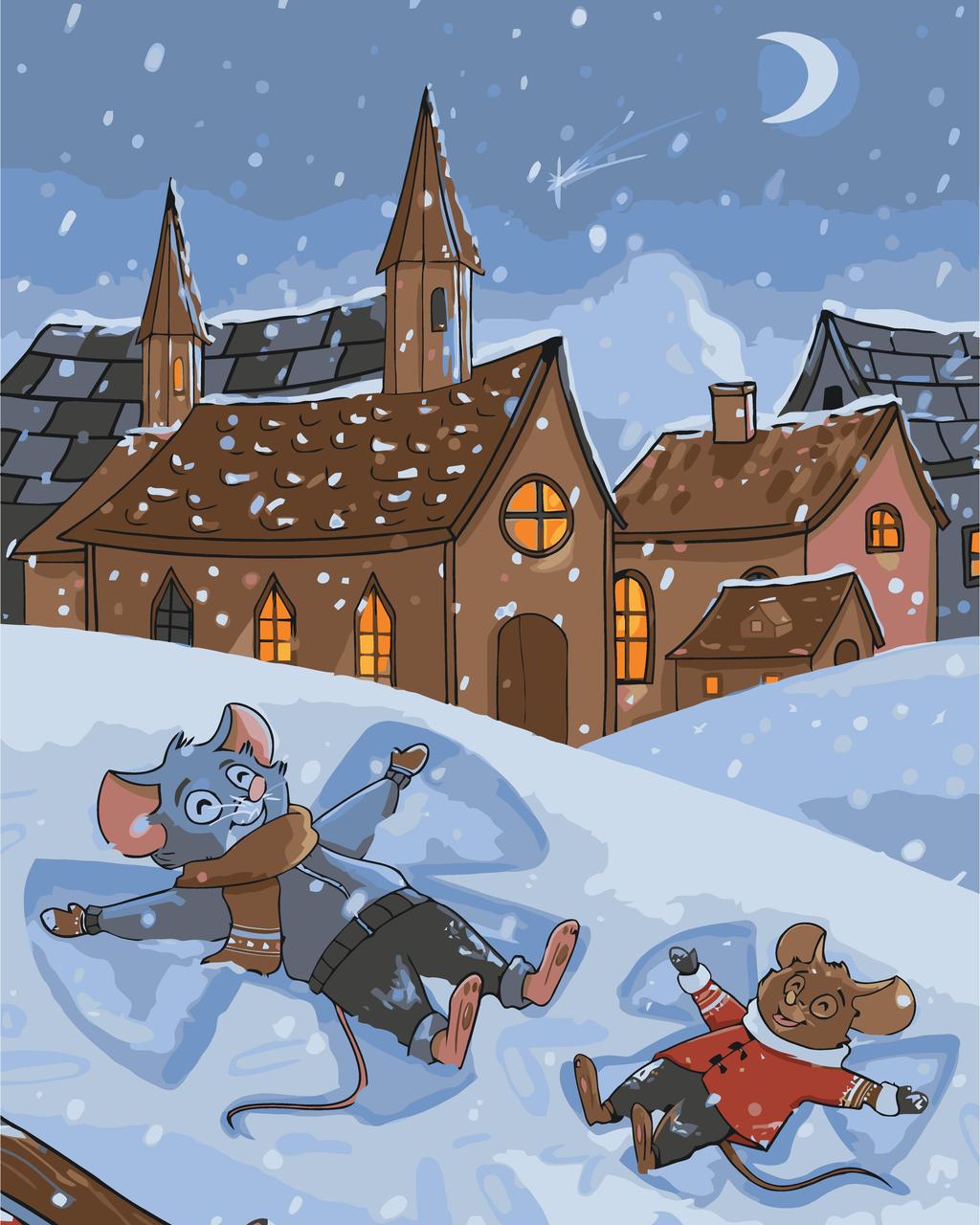 Картина за номерами Герої кіно. Веселі мишенята 40*50 см Art Craft 16127-AC, фото 1