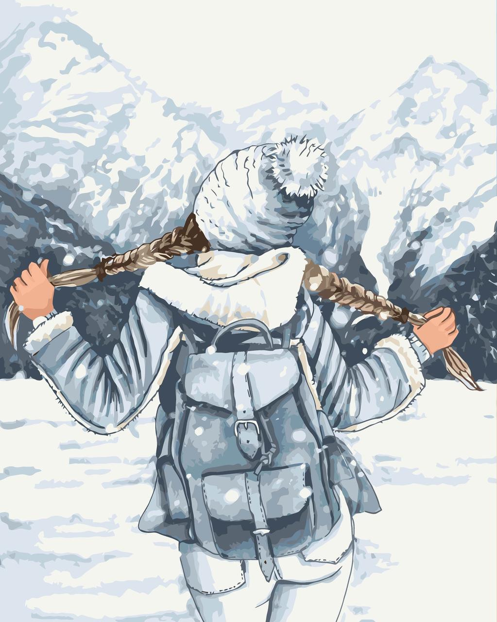 Картина за номерами Люди. Сніжні пригоди 40*50 см Art Craft 10155-AC, фото 1