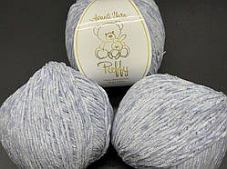 Мікровелюр Puffy Avanti Yarn-525 сіро-блакитний