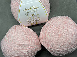 Мікровелюр Puffy Avanti Yarn-909 рожевий