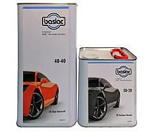 Лак акриловий 40-40 2K HS/MS 5л + затв стандарт 50-20 2,5л, BASLAC
