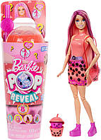 Лялька Барбі сюрприз перевтілення Barbie Pop Reveal Bubble Tea Series Mango Mochi