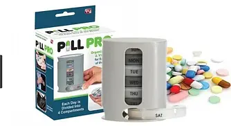Органайзер для таблеток. Таблетниця на тиждень Pill Pro