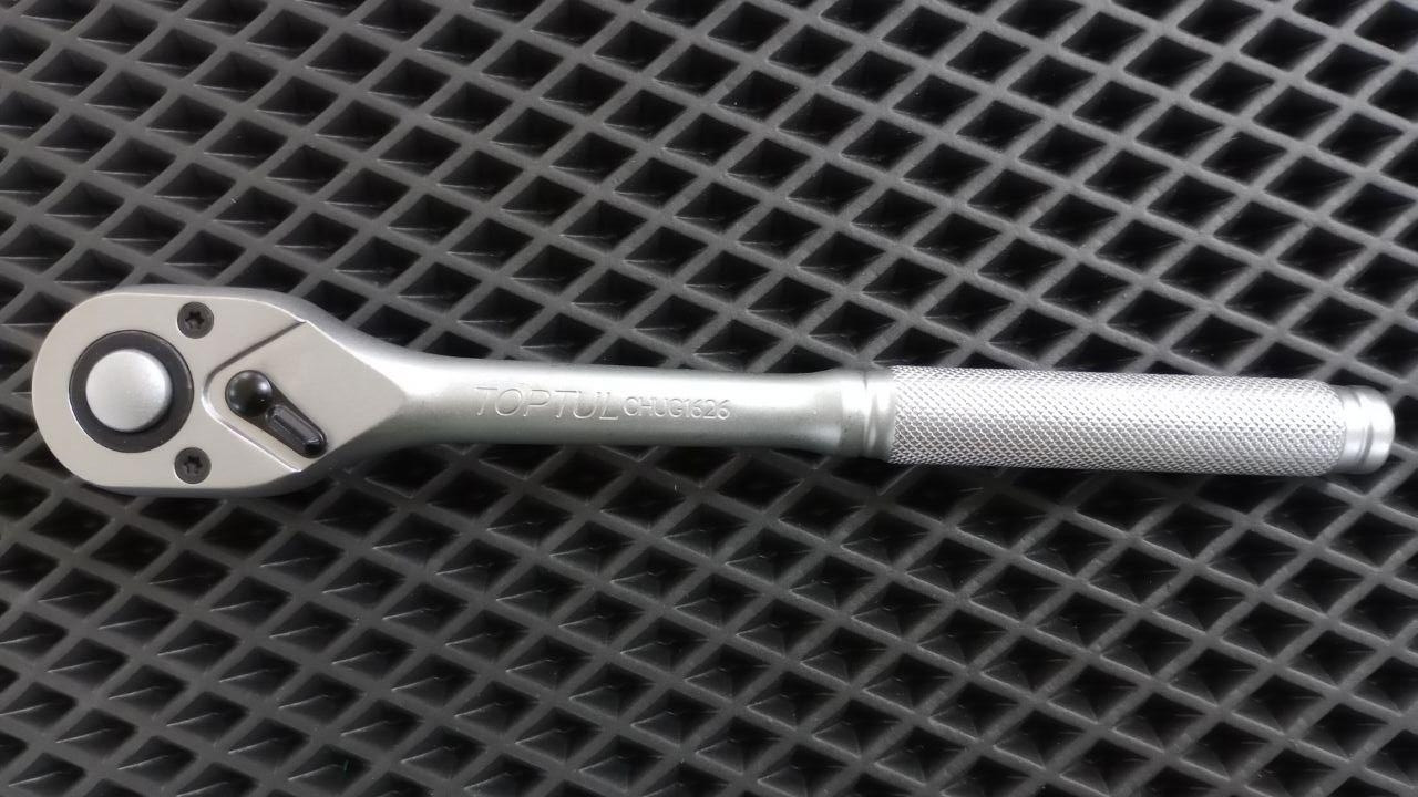 Тріскачка 1/2" 36 зубців (металева ручка) TOPTUL CHUG1626