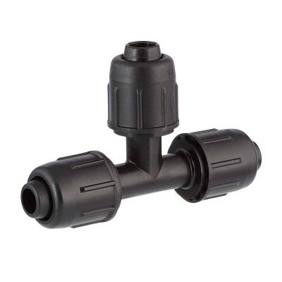 Трійник затискний для крапельної трубки 16 х 16 х 16 мм, Irritec (Італія)