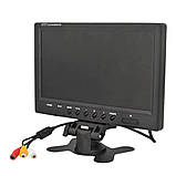 Монітор TFT LCD для камери заднього виду з пультом кольоровий автомобільний екран 9" DC 12V/24V, фото 2