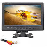 Монітор TFT LCD для камери заднього виду з пультом кольоровий автомобільний екран 9" DC 12V/24V, фото 3