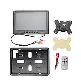 Монітор TFT LCD для камери заднього виду з пультом кольоровий автомобільний екран 9" DC 12V/24V, фото 7