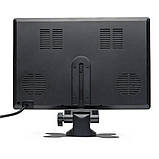 Монітор TFT LCD для камери заднього виду з пультом кольоровий автомобільний екран 9" DC 12V/24V, фото 8