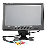 Монітор TFT LCD для камери заднього виду з пультом кольоровий автомобільний екран 9" DC 12V/24V, фото 9