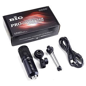 Набор аксесуаров для стриму та онлайн видео USB CONDENSER BLACK