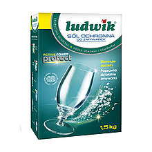 Сіль для посудомийних машин Ludwik регенеруюча 1.5 кг