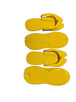 Одноразові капці-в'єтнамки для салонів, саун, бань, готелів, тобто 5 мм хім. щільність 33 кг/м3, розмір 44