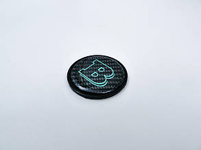 Шильд двоскладний Brabus black + carbon tiffany