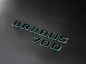 Напис Brabus 700 двоскладний tiffany + black