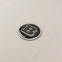 Шильд двоскладний Brabus grey + black grey