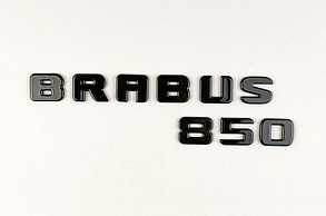 Напис Brabus 850 (чорний метал)