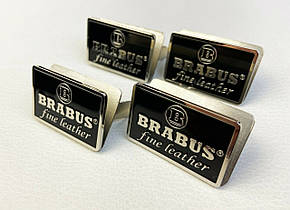 Шильдики у сидіння Brabus fine leather