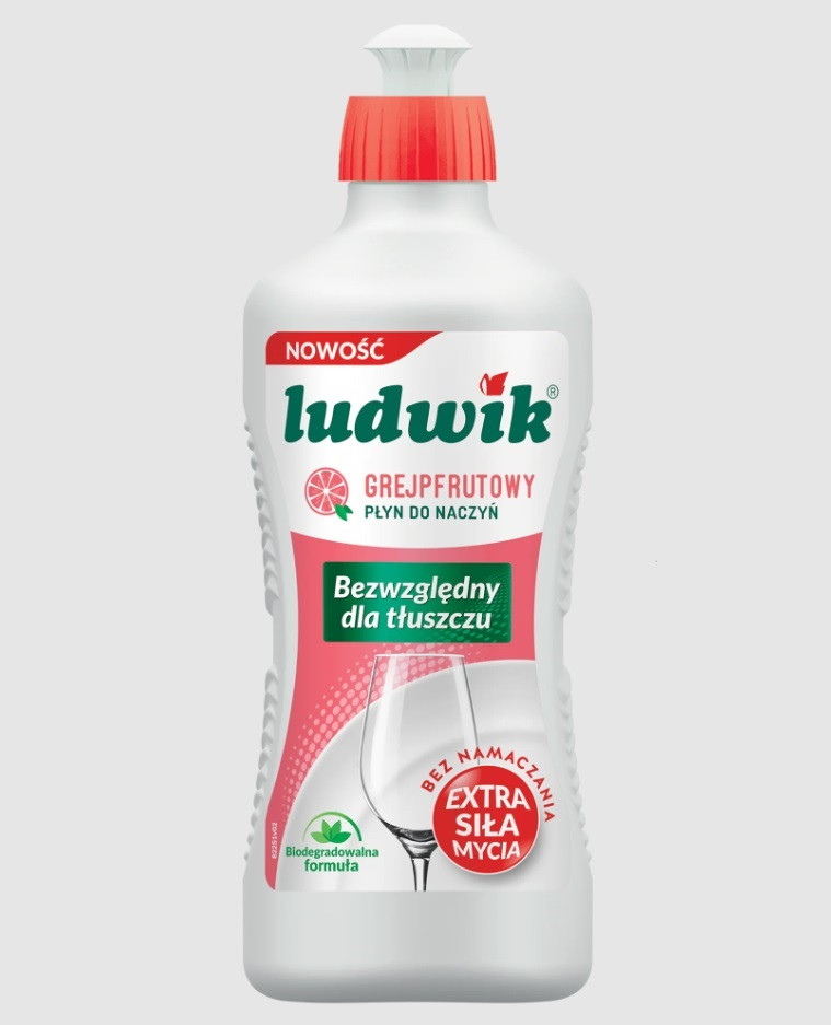 Засіб для миття посуду Ludwik Грейпфрут 450 мл, фото 1