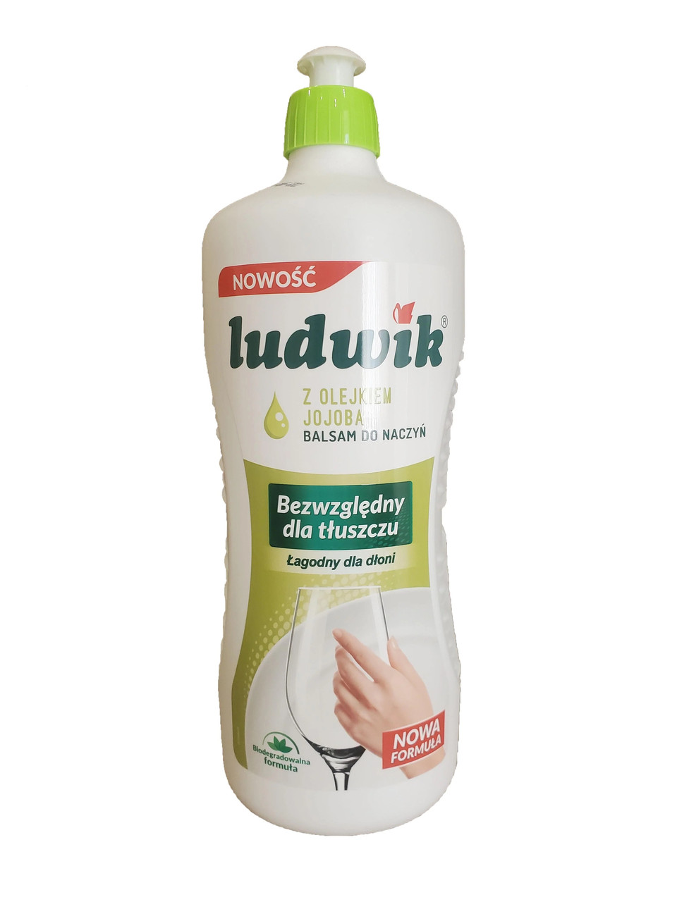 Бальзам для миття посуду Ludwik Олія жожоба  900 г, фото 1